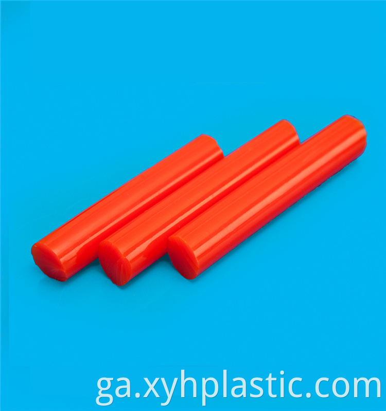 Red Color PU Rod